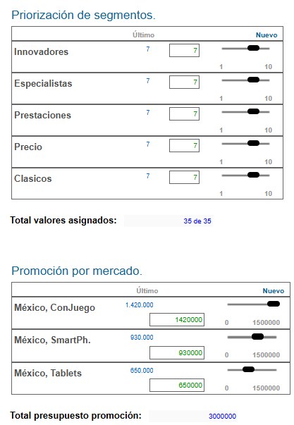 Decisiones — Segmentos y Promoción